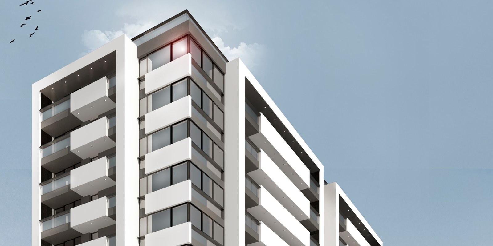 Águila III, edificio en Neuquén: render del proyecto