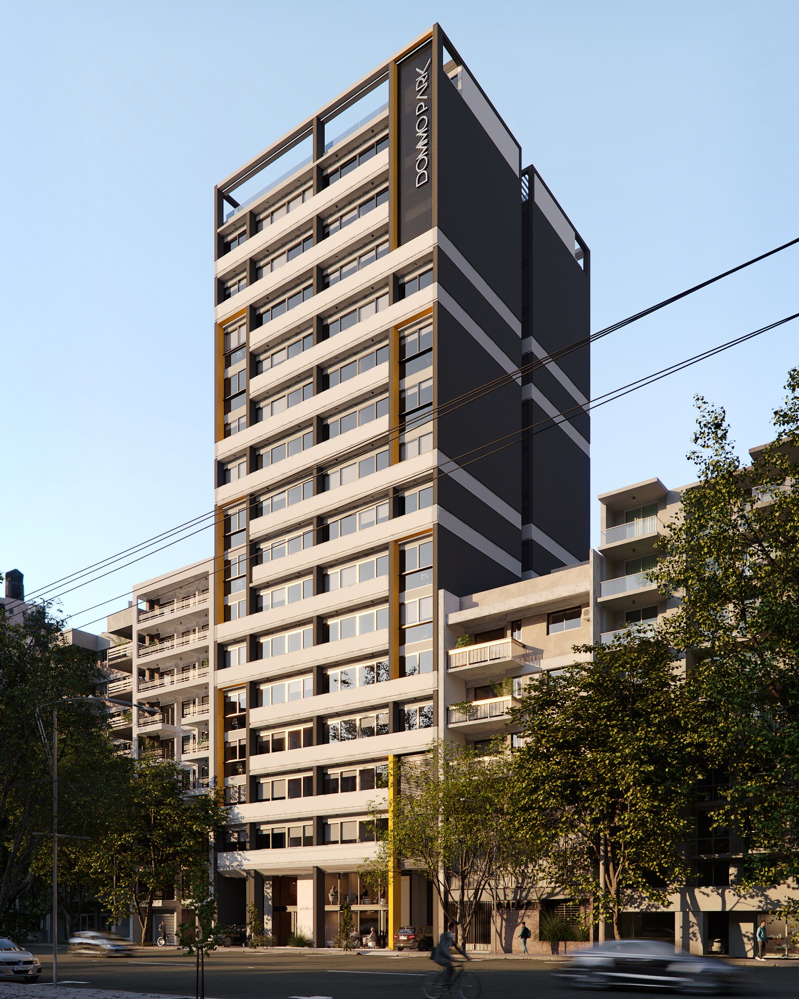 Dommo Park, edificio en Neuquén: render del proyecto