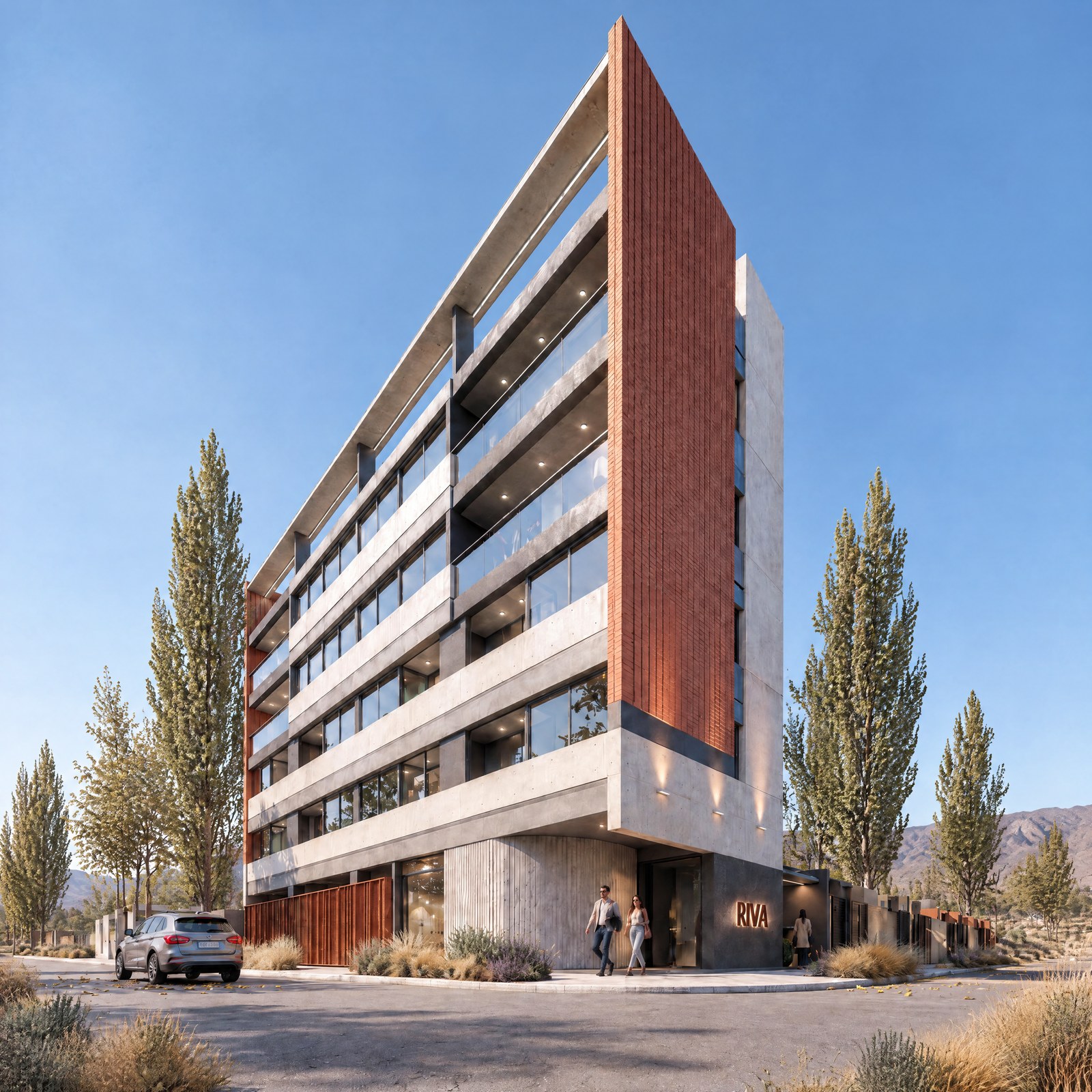 Riva, edificio en Neuquén: render del proyecto