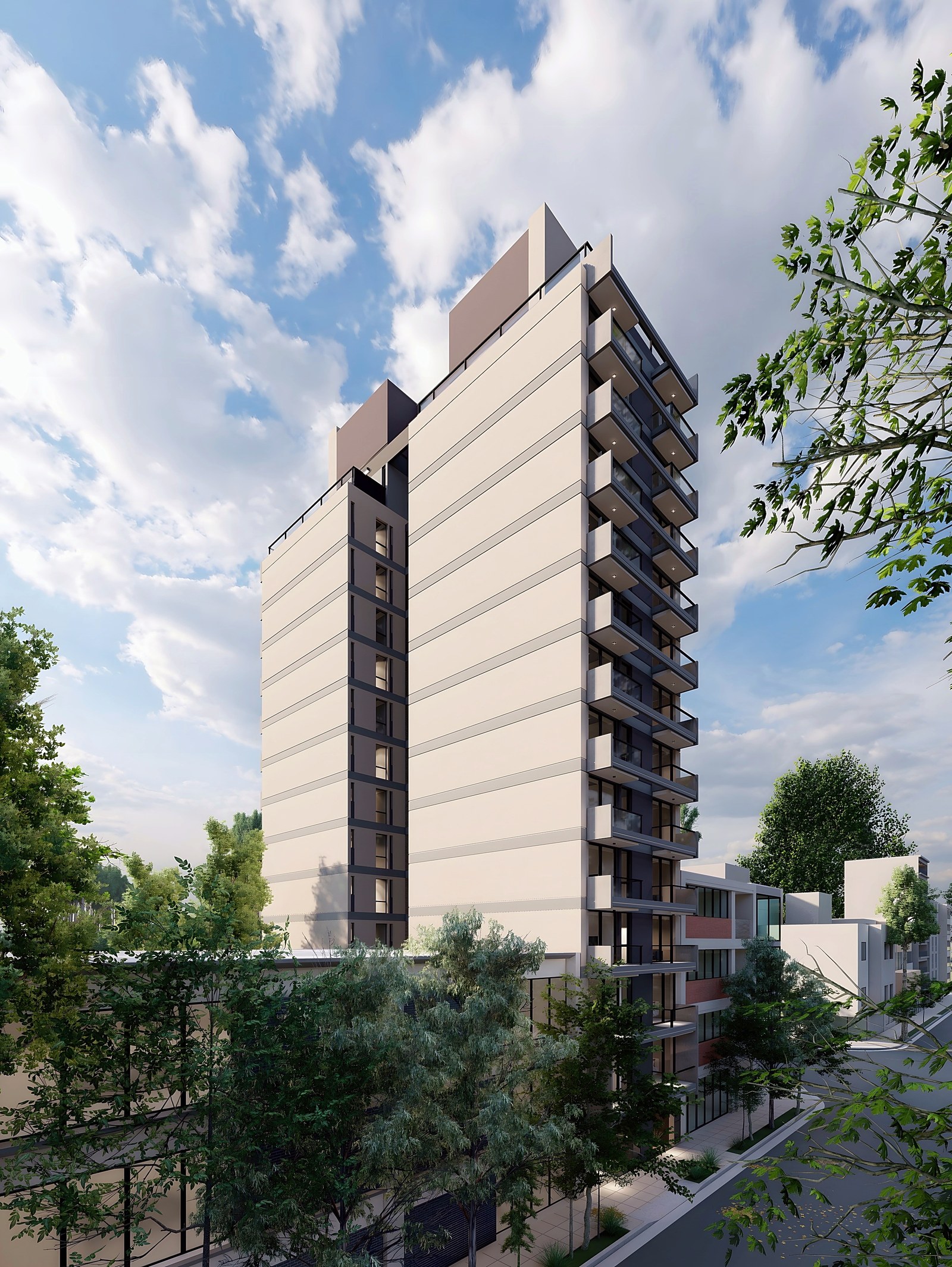 Velvet en Neuquén: render del proyecto 2 de 9
