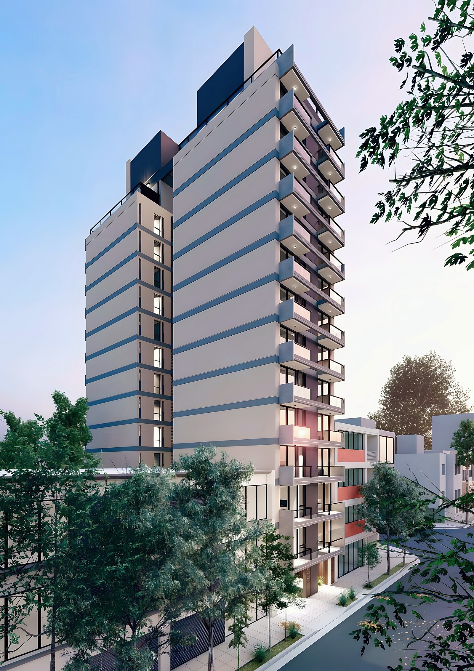 Velvet en Neuquén: render del proyecto 4 de 9